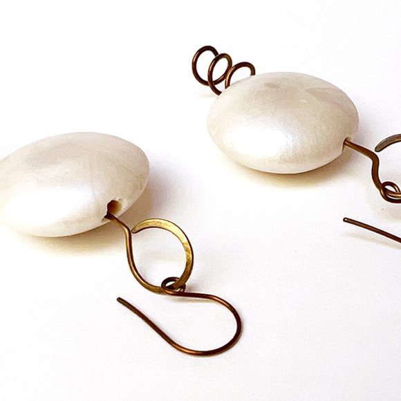 {{SOLD}} Pure Titanium Grade 1 - Hypoallergenic & Biocompatible Earrings - Picture 2 of 3